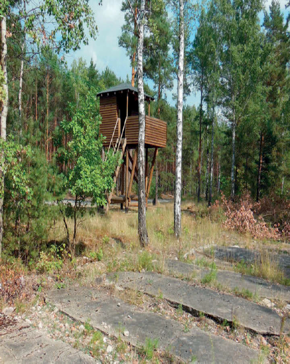 Remains of the punishment cells