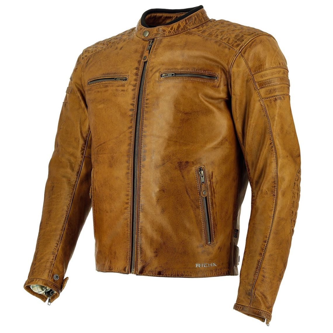 Richa triple deals leather jacket