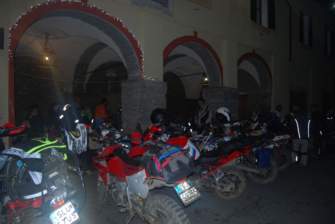 Riding through the night