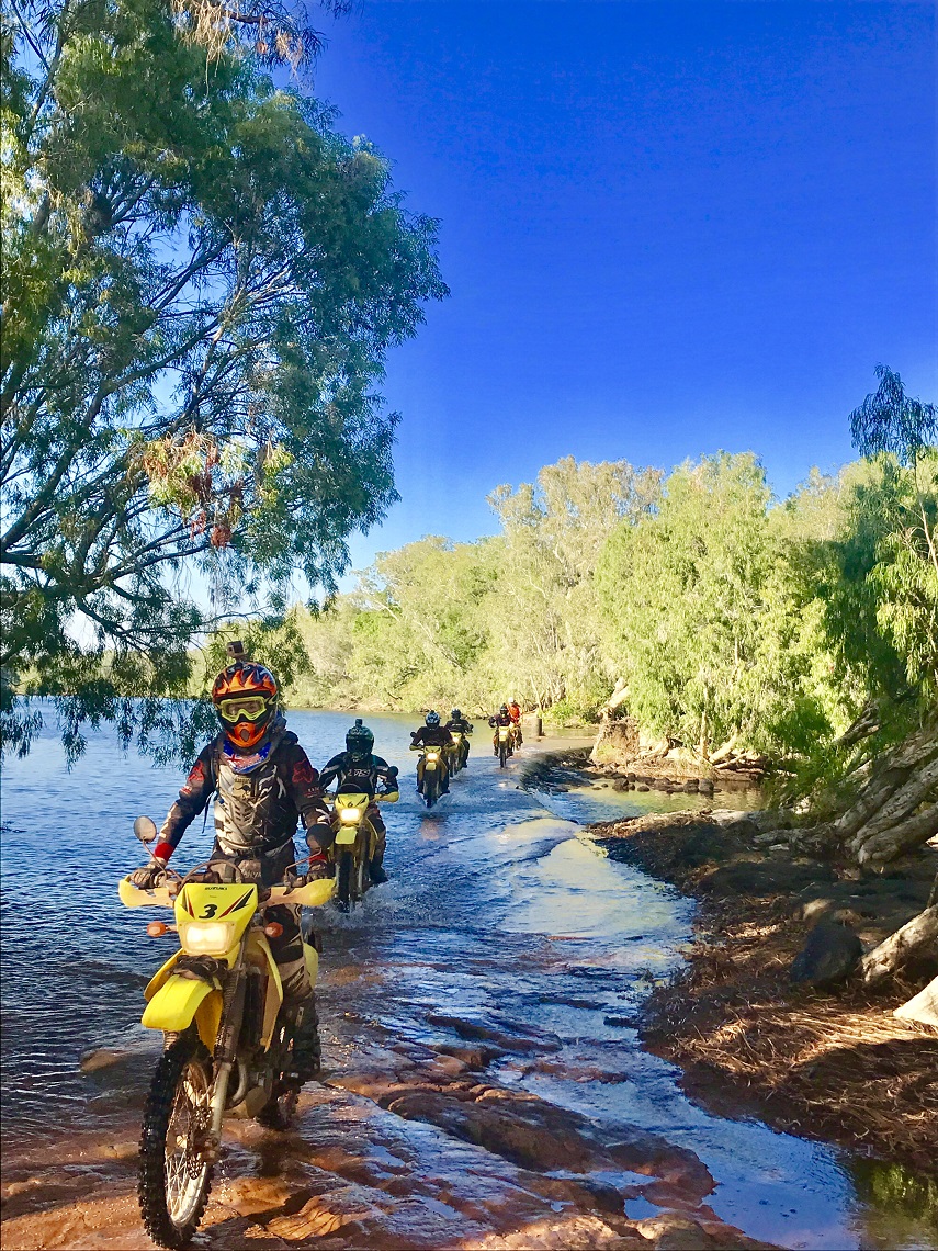 Riding with mates