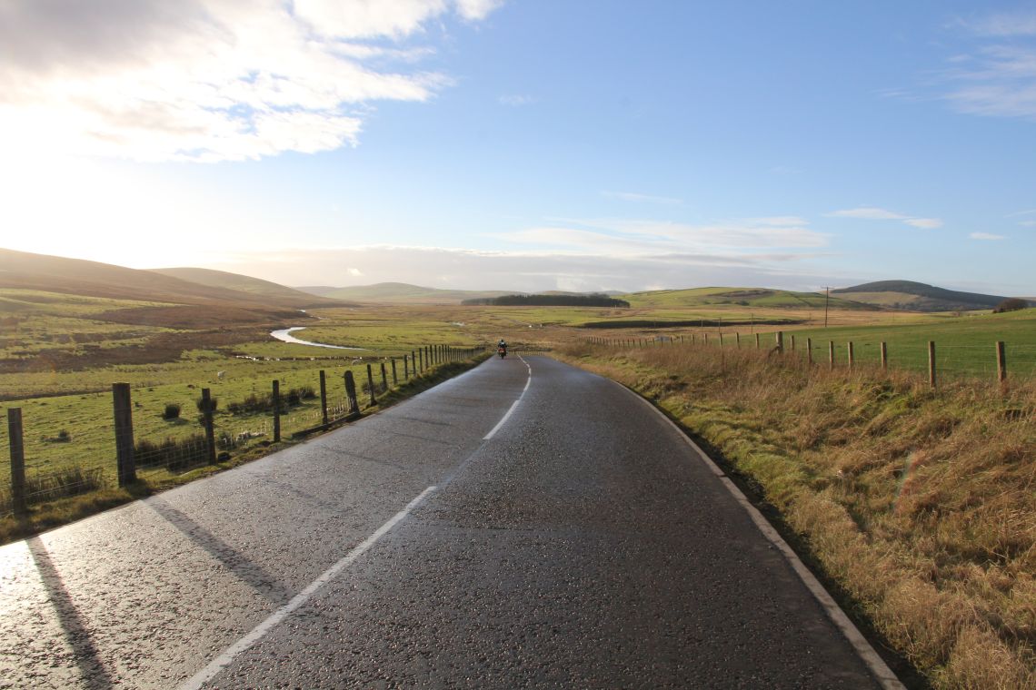 Roads through remote valleys