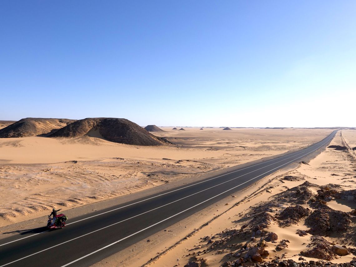 Sidecar, road sahara