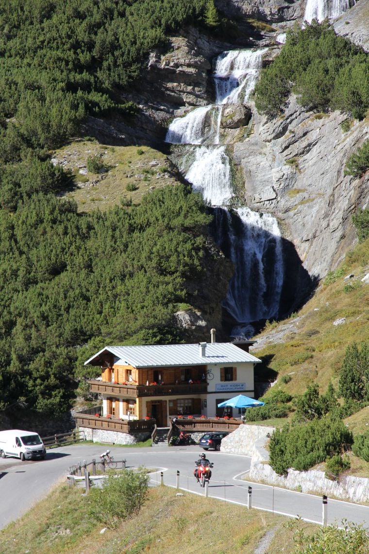 Southern side of Stelvio Pass