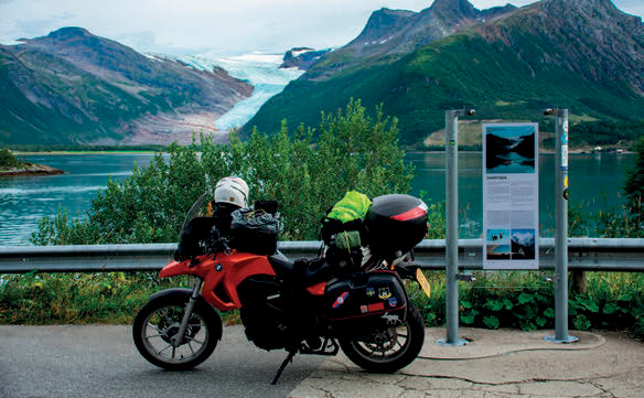 The svartisen glacier