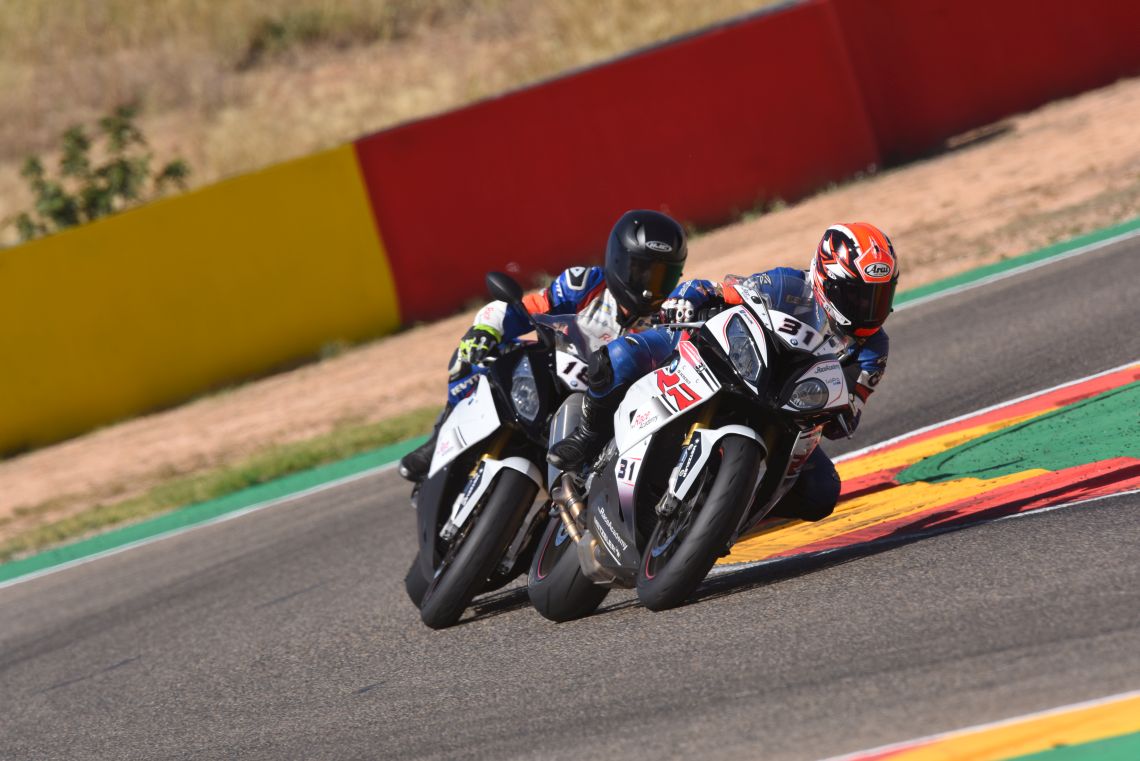 Track time in motorland Aragon