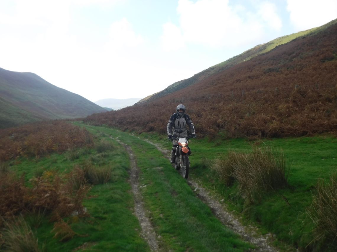 Typical four wheel drive track