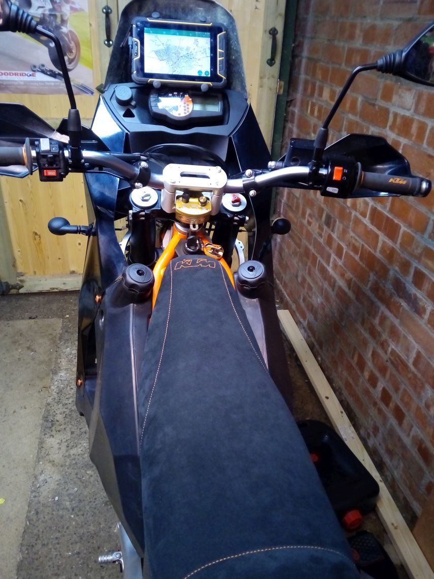 re-worked saddle
