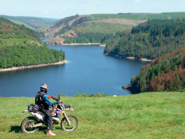 views of Llyn Brianne