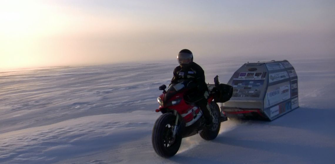 16 Test ride 1 sledge