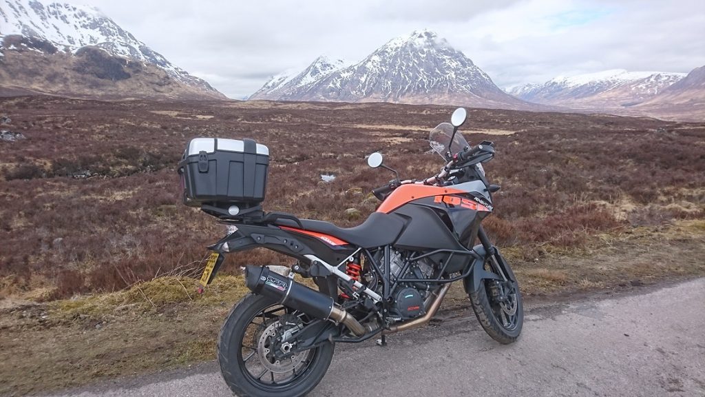 Alastair Dewart - Still plenty of snow on the tops looking into Glen Coe