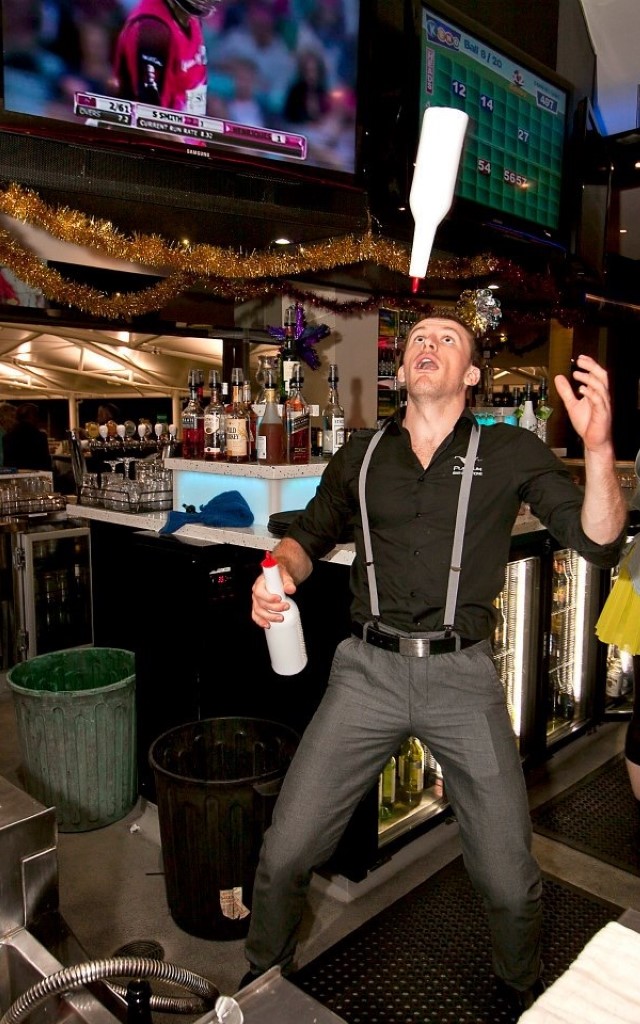 Back ground Bartending