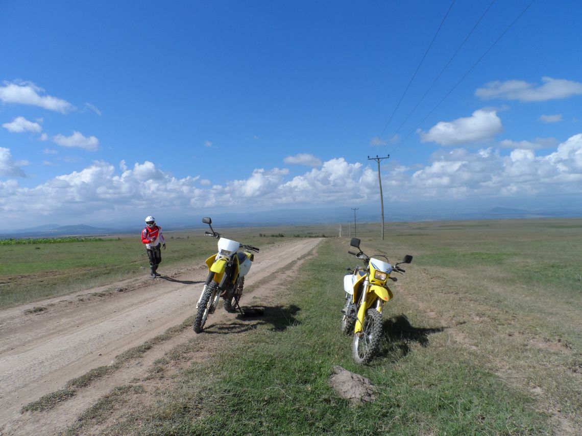 Big skies, Nyeri to Mount Kenya
