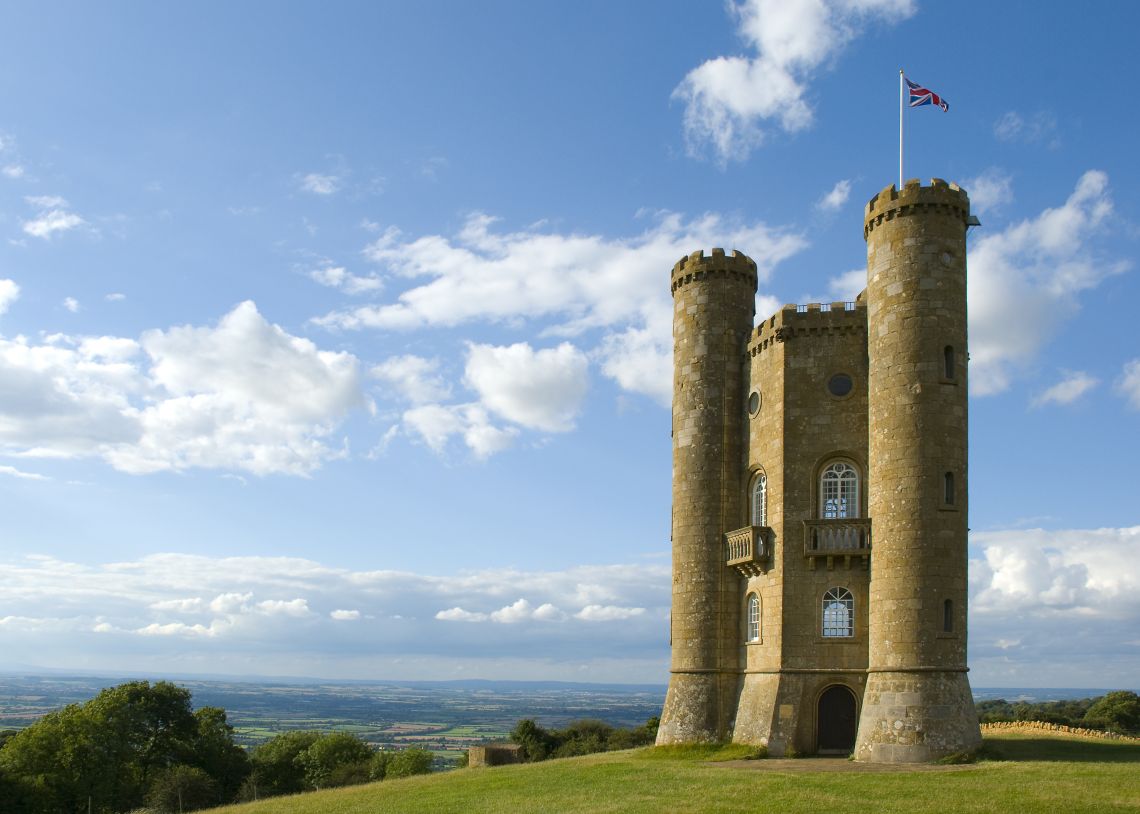 Broadway Tower in Summer