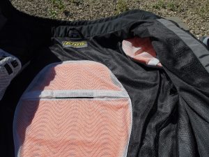 CE-approved D30 back protector