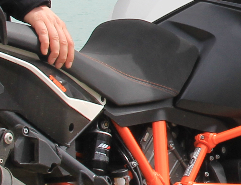 Detail shot - zoom on seat
