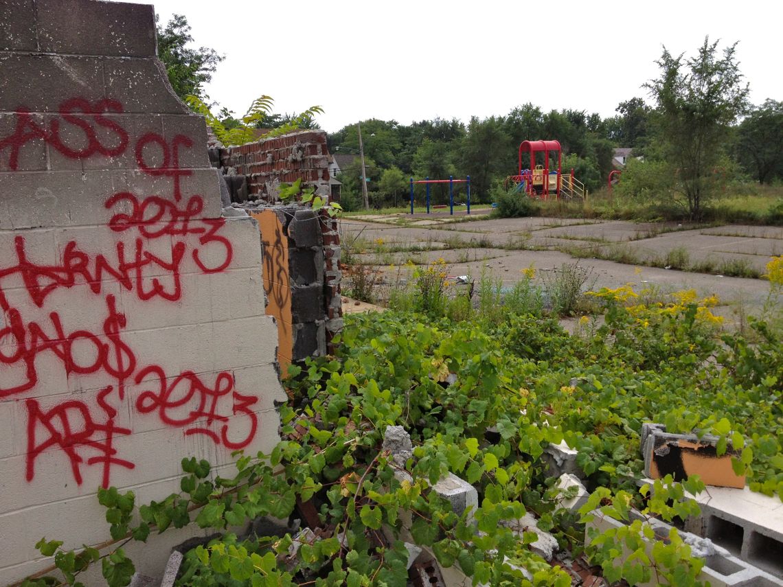Detroit is a city in a complete state of deline