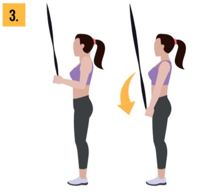 Fitness tricep Pushdowns