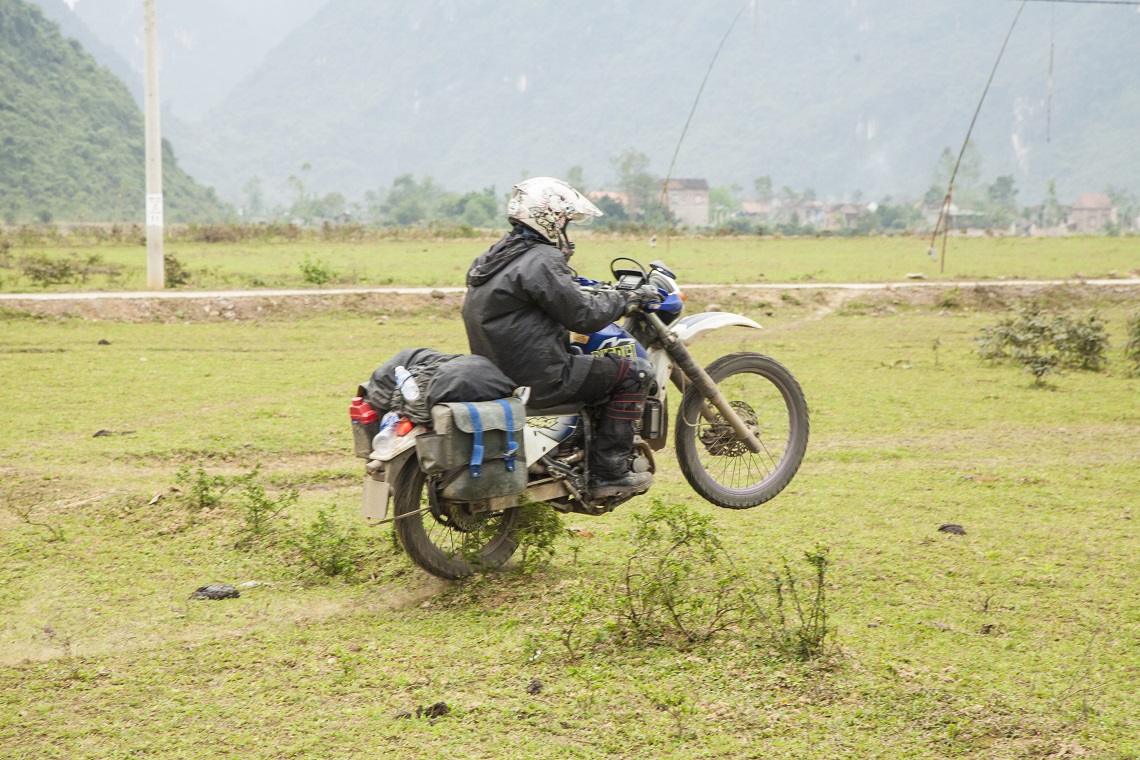 Having a wheelie good time