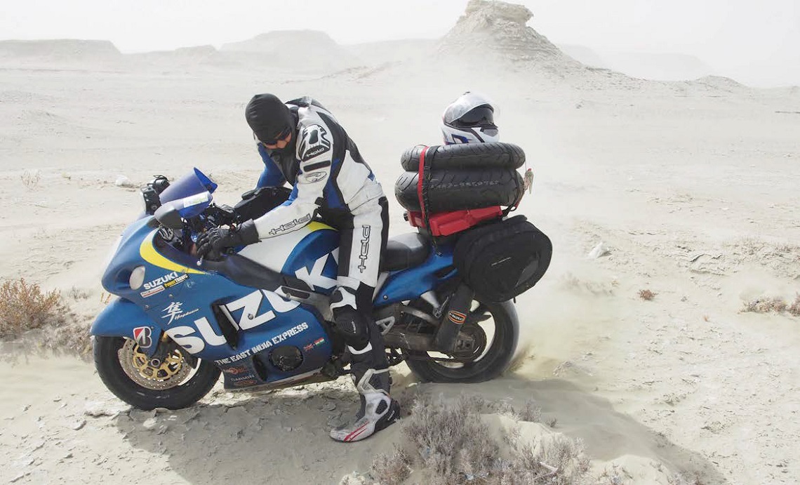 Hyabusa off-road