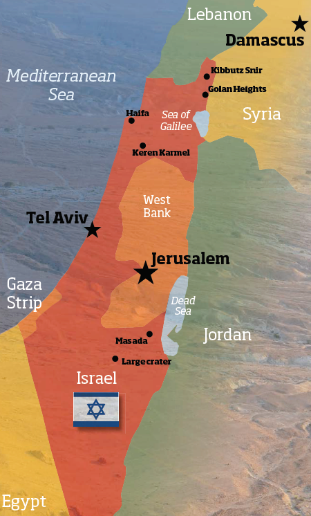 Israel Map