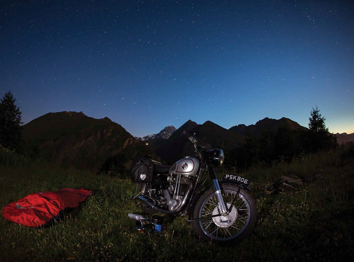 John’s idyllic bivvy