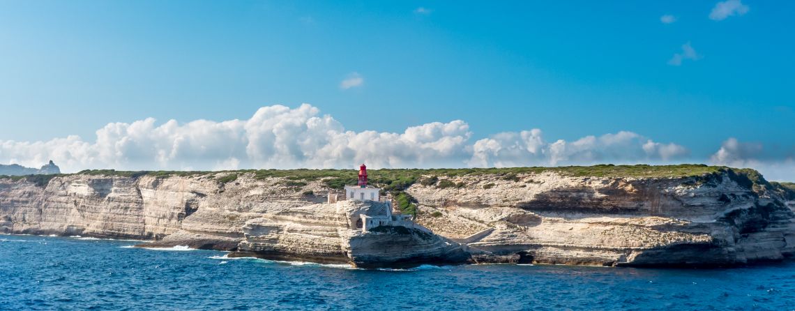 Leaving Bonifacio Harbour