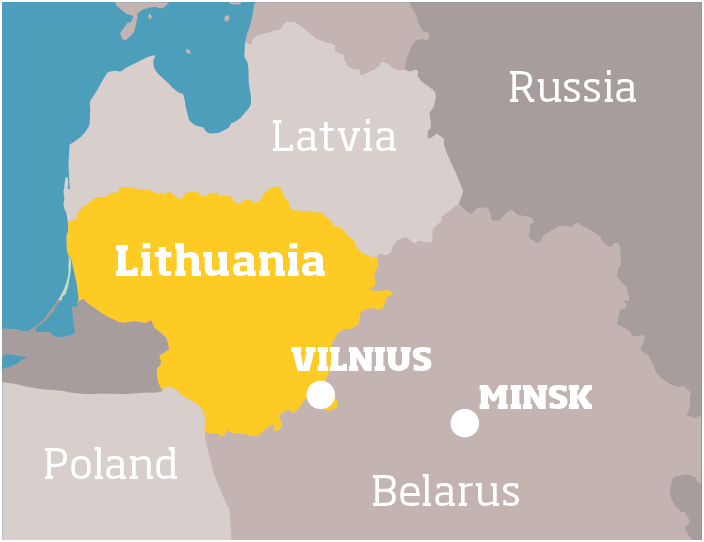 Lithuania Map