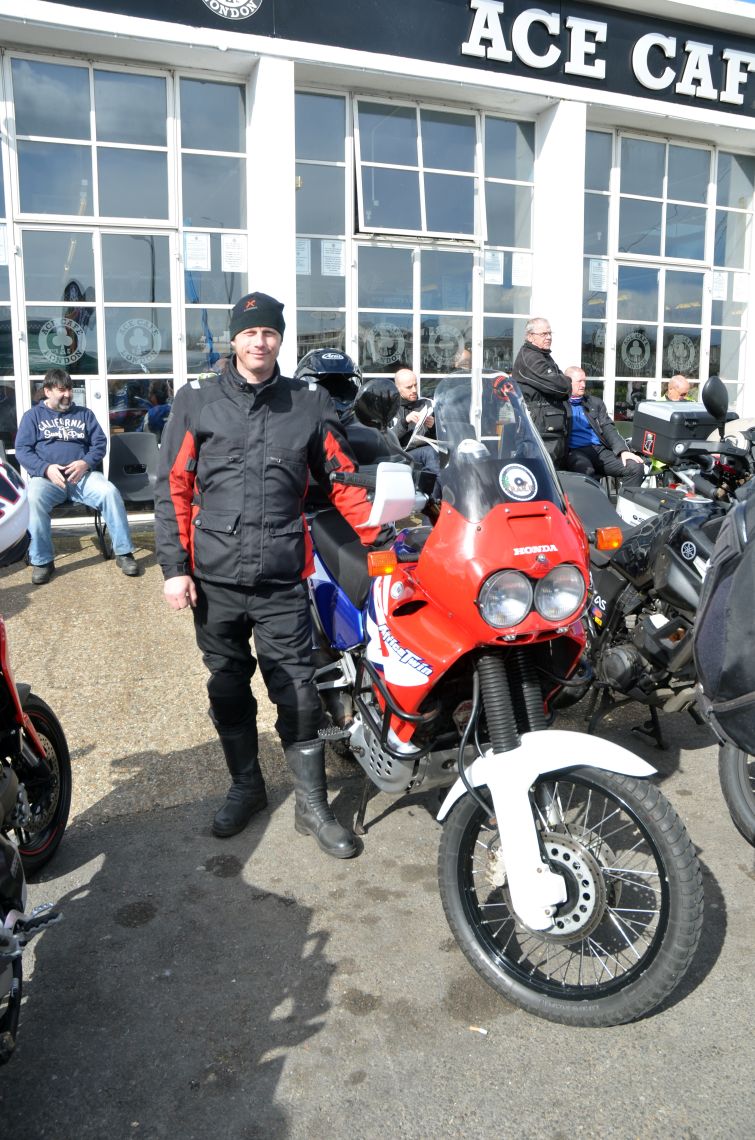 Loggy and his immaculate Africa Twin