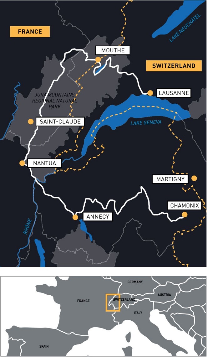Map of Route