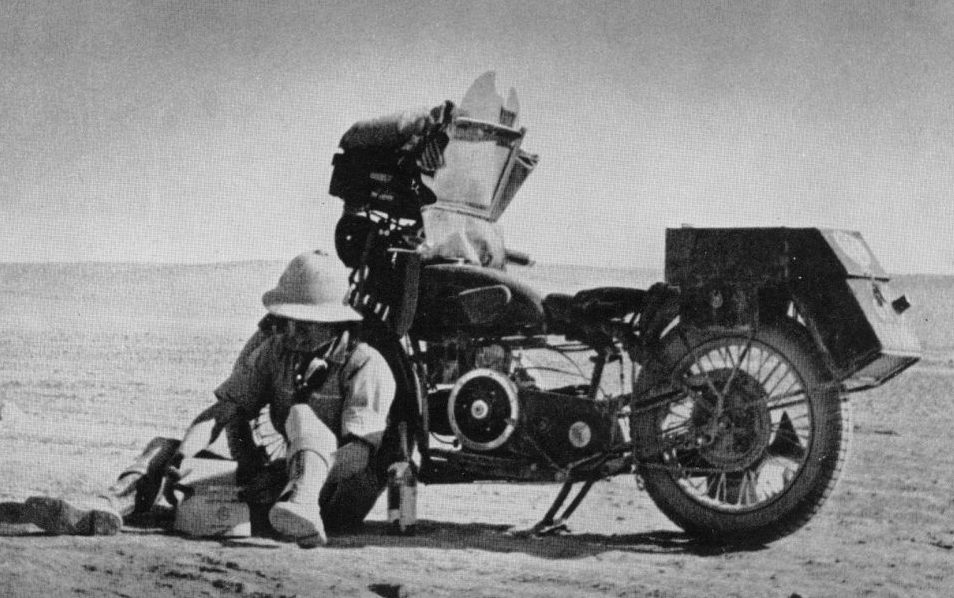 One Man Caravan is the name of the book