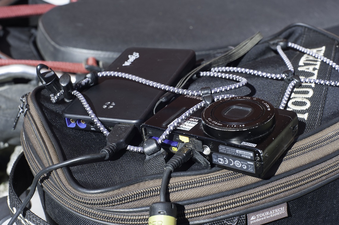 One on-the-go charging