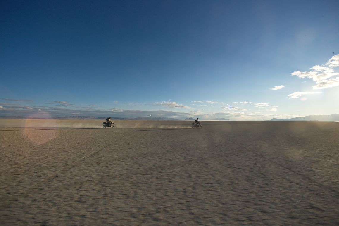 Out there testing Touratech products in 2006 from Canada to Mexico