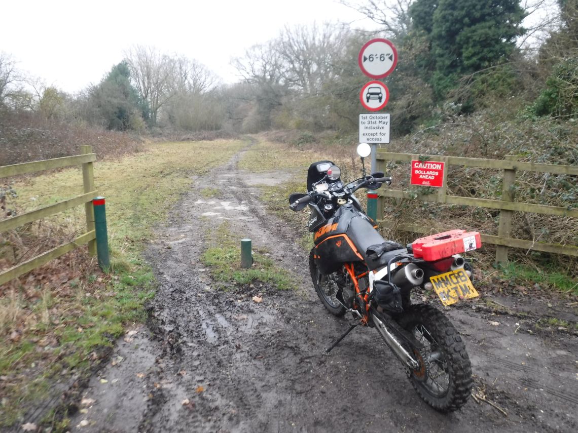 Passing the bollards