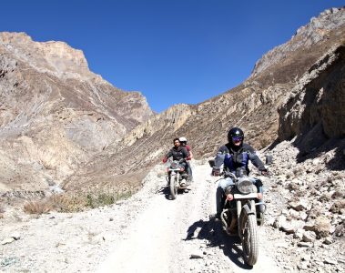 Riding in Nepal