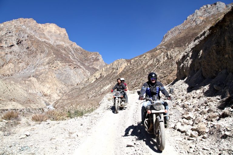 Riding in Nepal