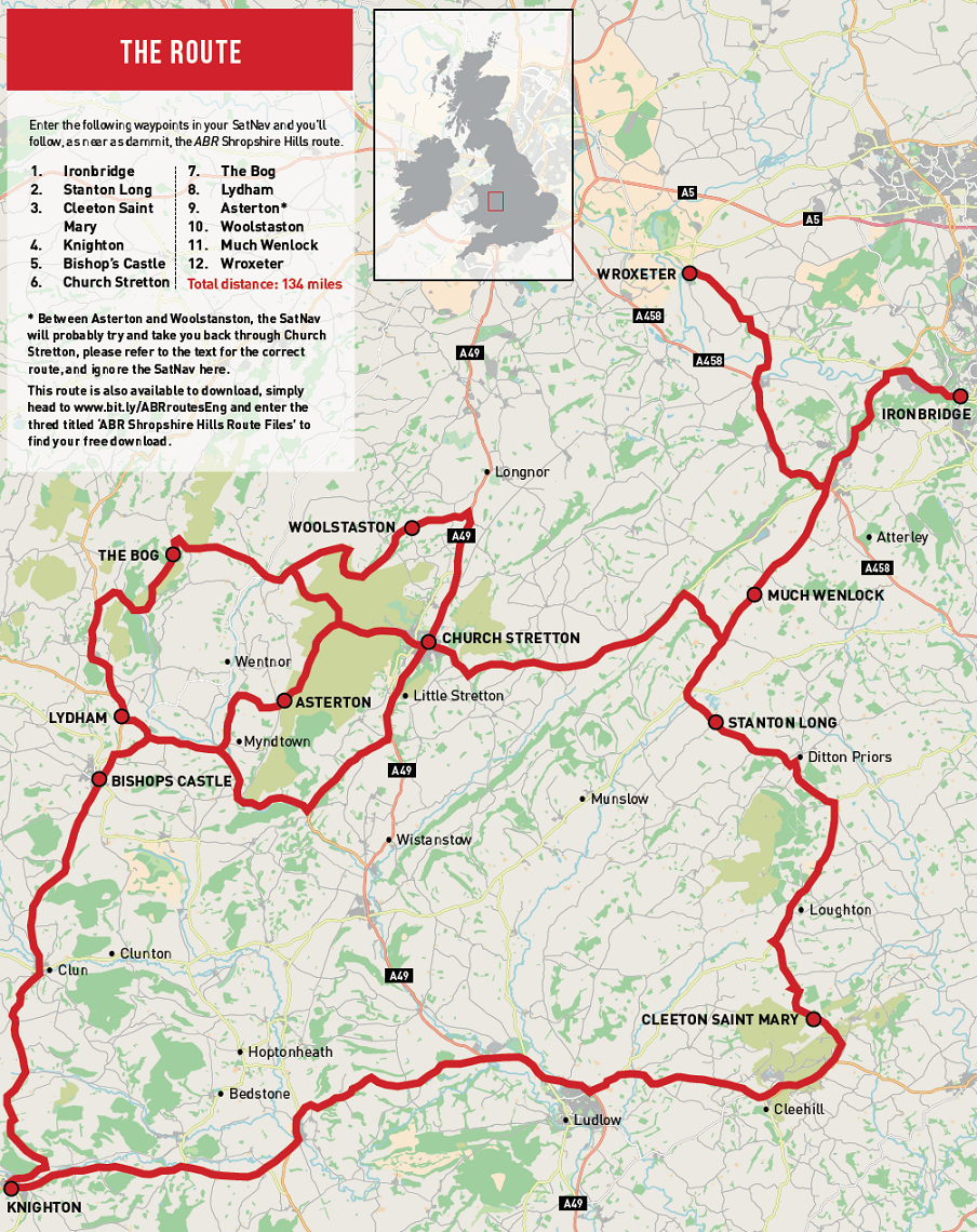 ShropshireHillsRoute