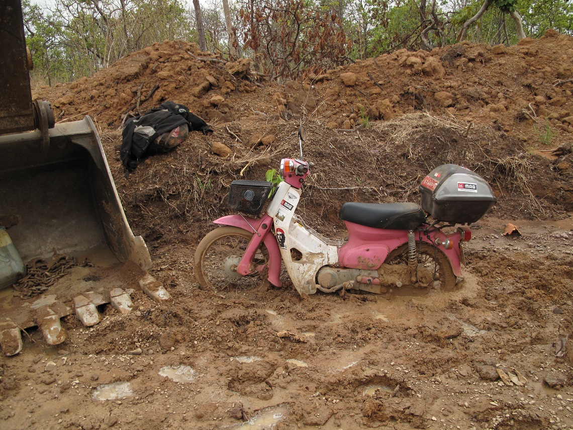 Stuck on Mondulkiri death highway