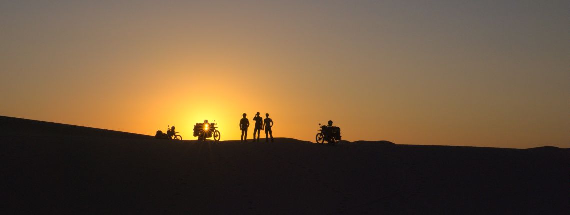 Sunset on the Dunes