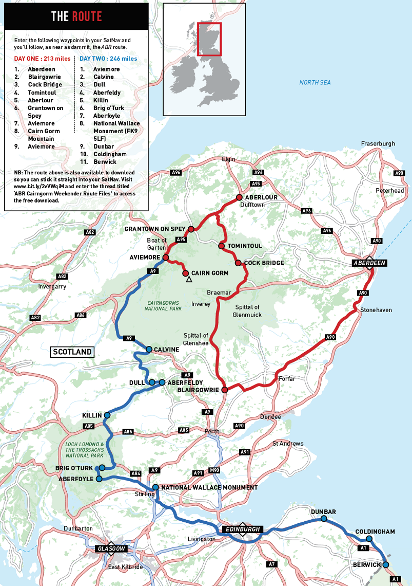 The Route Cairngorms