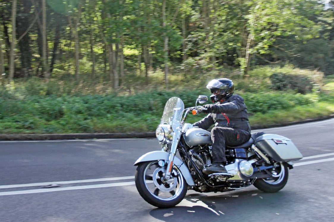 The riding position
