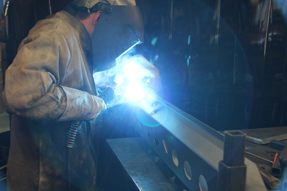 Welding the frames