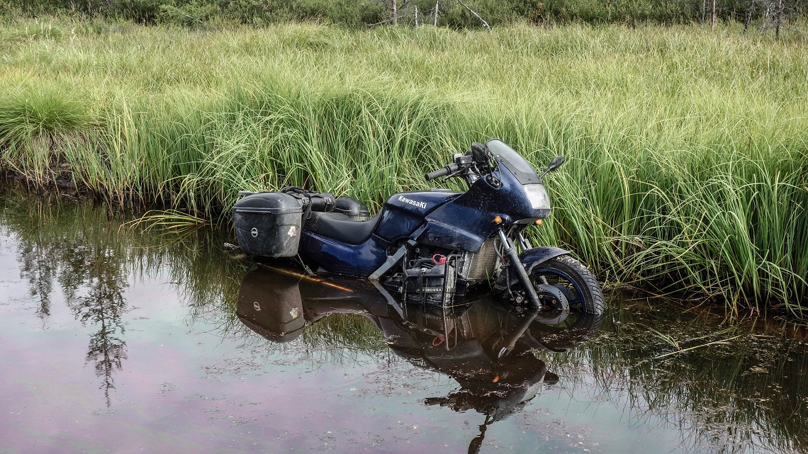 abandoned kawasaki