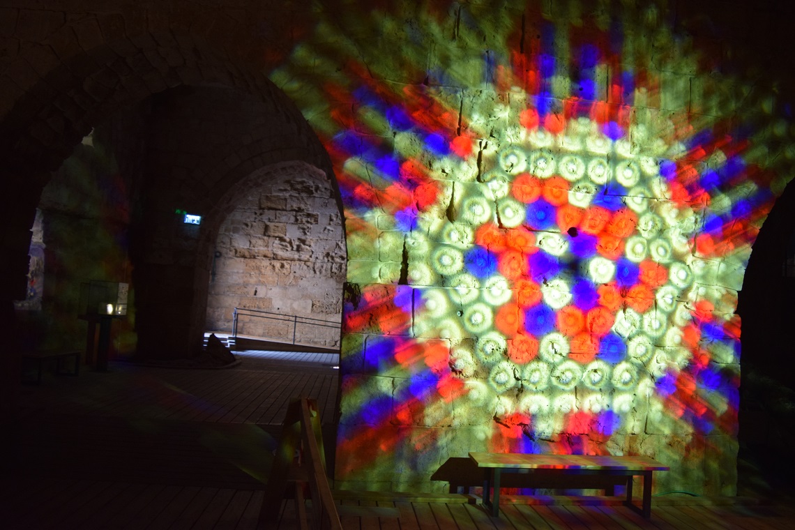 beneath the town of Akko