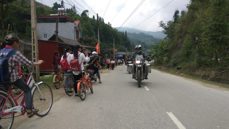Road through town