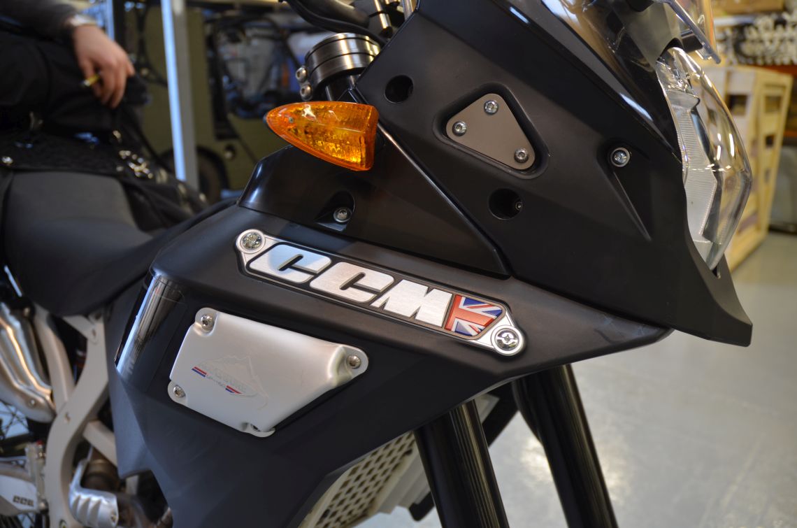 ﬁt and ﬁnish of production bike is good
