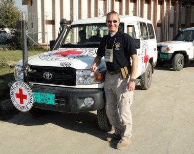 Adrian on duty