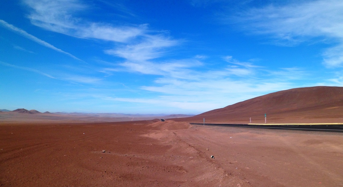 Atacama near Antofagasta