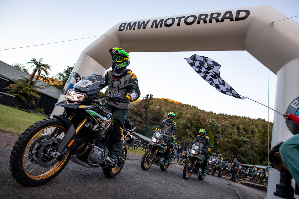 GS trophy finish line