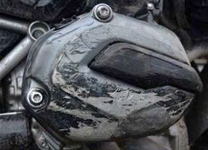 Engine casings took a battering