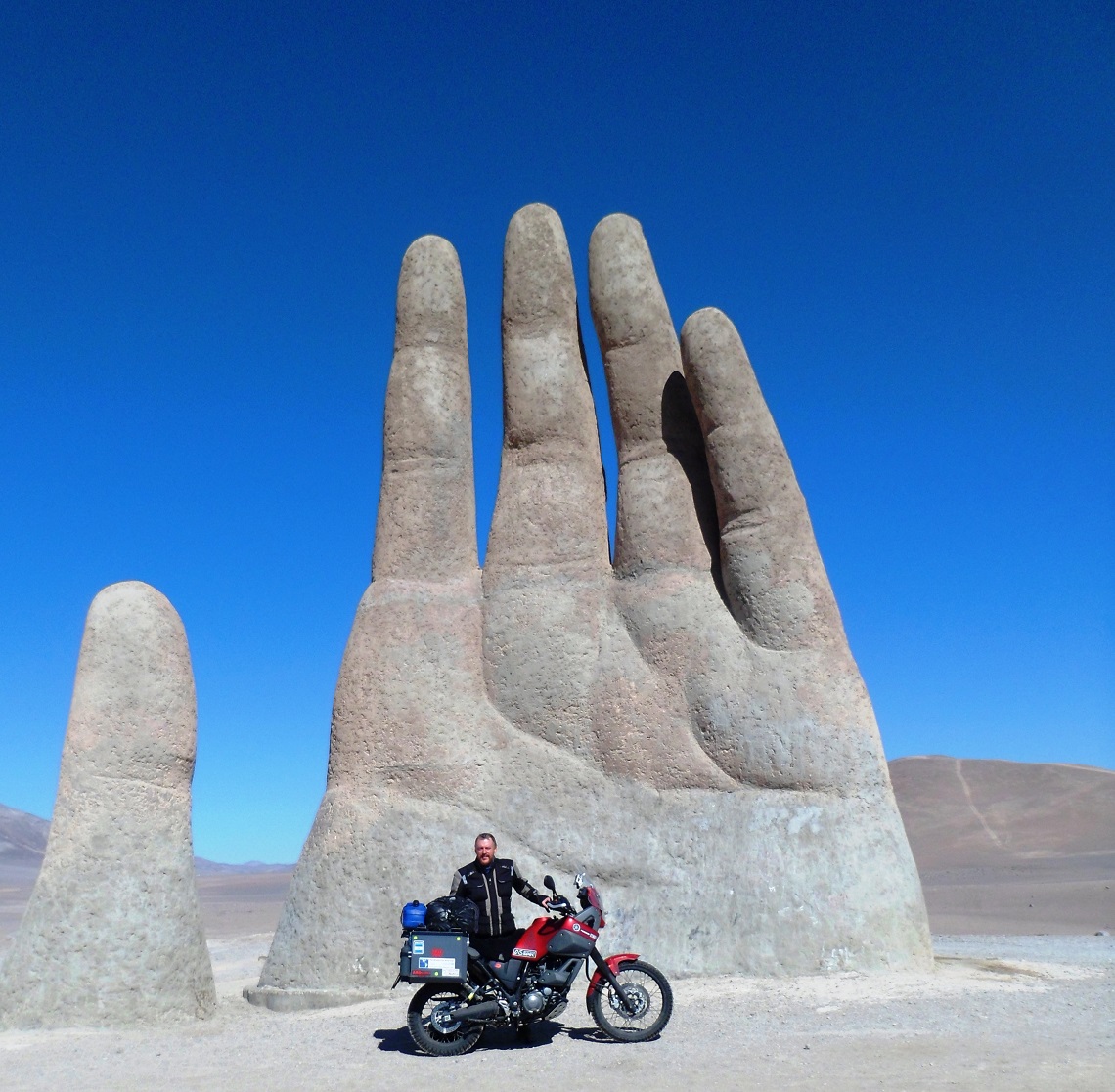 Hand in the Desert Atacama